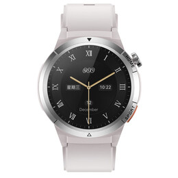 QCY Active GX Watch S12 Grey 1,43" AMOLED HD 466x466 Metal Crown & Strap Call HD BT Watch IP68