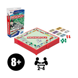 Hasbro Monopoly: Grab and go - Board Game (English Language) (F8256)