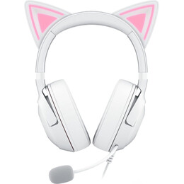 Razer Kraken Kitty v2 - White - rgb - usb 7.1 Gaming Headset - Kitty Ears - pc / ps5 / Switch