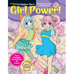 Manga Artist's Coloring Book: Girl Power!