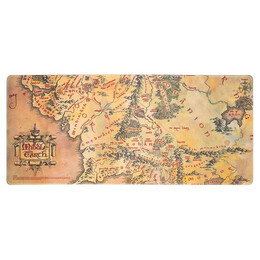 Grupo Erik Middle Earth map Lord of the Rings Gaming Mouse pad xxl 800mm (55152) (Erik55152)