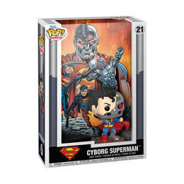 Funko Pop! Comic Covers: dc - Cyborg Superman #21 Vinyl Figure