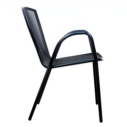 Πολυθρόνα Κήπου ArteLibre ANUKE Μαύρο Μέταλλο 54x62x89cm