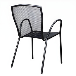 Πολυθρόνα Κήπου ArteLibre ANUKE Μαύρο Μέταλλο 54x62x89cm