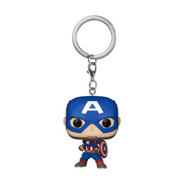 Funko Pocket Pop: Marvel new Classics - Captain America Vinyl Figure Keychain