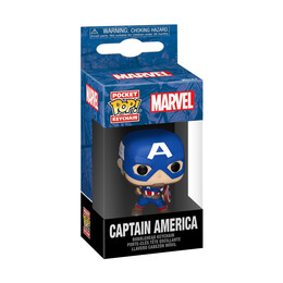 Funko Pocket Pop: Marvel new Classics - Captain America Vinyl Figure Keychain