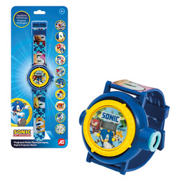 AS Παιδικό Ψηφιακό Ρολόι Προτζέκτορας Sonic Για 3+ Χρονών
