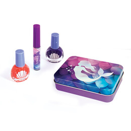 HappiHobbi Σετ Ομορφιάς Νύχια & Χείλη με Θήκη Για 6+ Χρονών