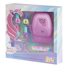 HappiHobbi Σετ Μανικιούρ με Στεγνωτήρα Για 6+ Χρονών