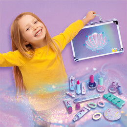 HappiHobbi Θήκη Ομορφιάς με 30 Αξεσουάρ Για 6+ Χρονών