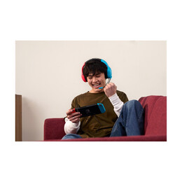 Turtle Beach: Airlite fit - Wired Gaming Headset [For Switch] (Color: Neon Blue & Red)