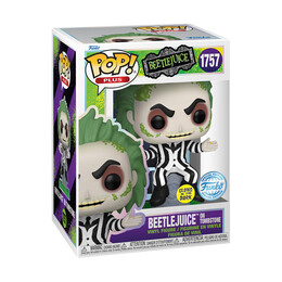 Funko Pop! Plus: Beetlejuice - Beetlejuice on Tombstone (Special Edition) (Glows in the Dark) #1757 Vinyl Figure