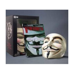 V for Vendetta Book and Mask set