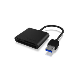 Raidsonic icy box Card Reader usb 3.0 για Sd/microsd/compactflash (ib-Cr301-u3) (Rscib-Cr301-u3)