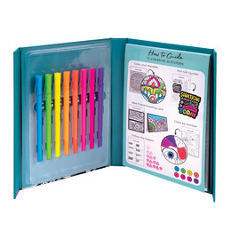 HappiHobbi Art Journal Neon Μαρκαδόροι Για 9+ Χρονών