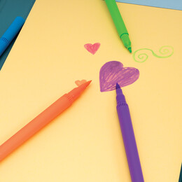 HappiHobbi Art Journal Neon Μαρκαδόροι Για 9+ Χρονών