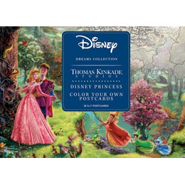 Disney Dreams Collection Thomas Kinkade Studios Disney Princess Color Your own p