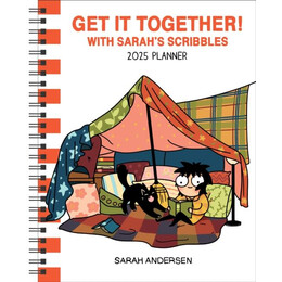 Sarah's Scribbles 12-Month 2025 Monthly/weekly Planner Calendar