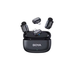 Boya Mini Iphone Lightning & Type-c - 2,4ghz 2mic Wireless Microphone With Charging box