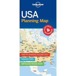 Lonely Planet usa Planning map