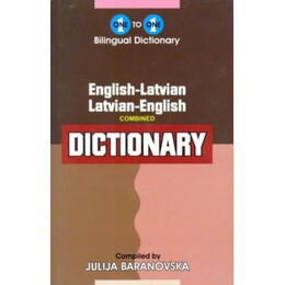 English-Latvian & Latvian-English one-to-one Dictionary
