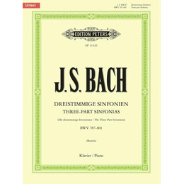 Three-Part Sinfonias (Inventions) bwv 787-801 for Piano