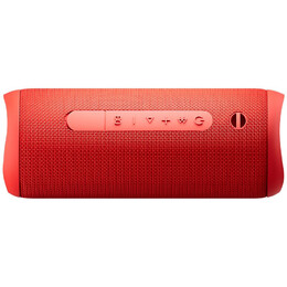 Qcy sp7 red -  Portable Bluetooth Speaker w Stereo Sound 40w, mic for Calls, rgb Light Show
