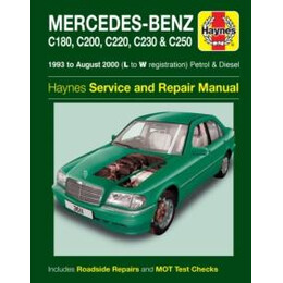 Mercedes-Benz c-Class Petrol & Diesel (93 - aug 00) Haynes Repair Manual