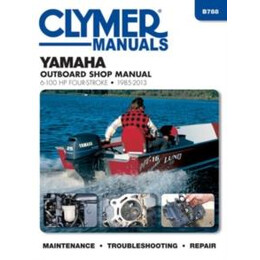 Yamaha 6-100 hp Clymer Outboard Motor Repair Manual