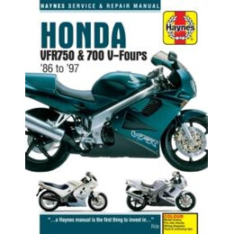 Honda Vfr750 & 700 v-Fours (86 - 97) Haynes Repair Manual