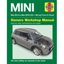 Mini Petrol & Diesel (Mar '14 - '18) Haynes Repair Manual