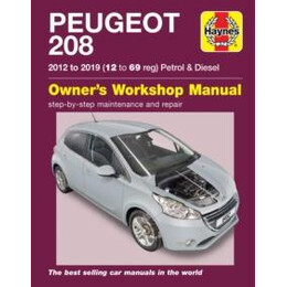 Peugeot 208 Petrol & Diesel (2012 to 2019) 12 to 69 reg