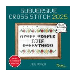 Subversive Cross Stitch 2025 Wall Calendar
