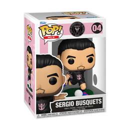 Funko Pop! Mls: Inter Miami - Sergio Busquets (Away) #04 Vinyl Figure