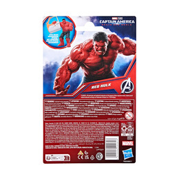 Hasbro Marvel Avengers: Captain America Brave new World - red Hulk 4" Deluxe Villain Figure (G0072)