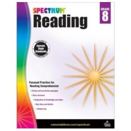 Spectrum Reading Workbook Grade 8