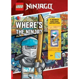 Lego® Ninjago®: Where’s the Ninja? a Search and Find Adventure (With Zane Minifigure)