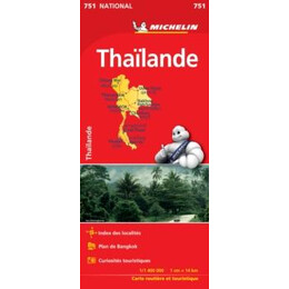 Thailand - Michelin National map 751