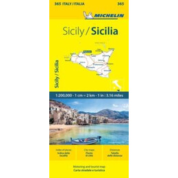 Sicily - Michelin Local map 365