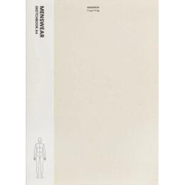 Fashionary Menswear Sketchbook a4