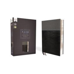Nasb, Thinline Bible, Leathersoft, Black, red Letter, 1995 Text, Comfort Print