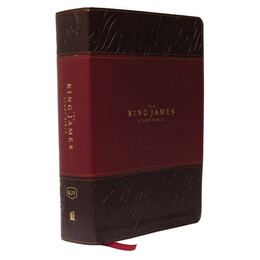 Kjv, the King James Study Bible, Leathersoft, Burgundy, red Letter, Full-Color Edition