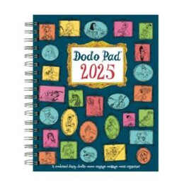 Dodo pad Original Desk Diary 2025 Hardcover- Week to View, Calendar Year Diary