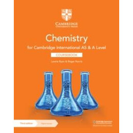 Cambridge International as & a Level Chemistry Coursebook With Digital Access (2 Years)