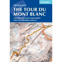 Tour du Mont Blanc map Booklet