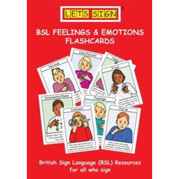 Let's Sign bsl Feelings & Emotions Flashcards