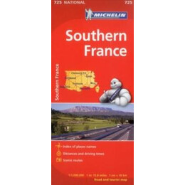 Southern France - Michelin National map 725