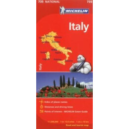Italy - Michelin National map 735