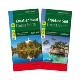 Croatia North and South map Pack