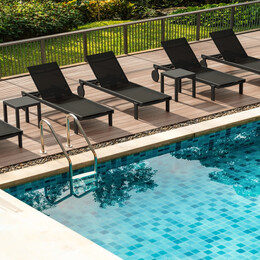 CASABLANCA ΞΑΠΛΩΣΤΡΑ BLACK/BLACK ΑΛΟΥΜ-ΠΟΛ/ΝΙΟΥ